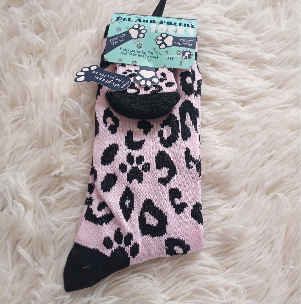 🌴 Pet And Parent Socks